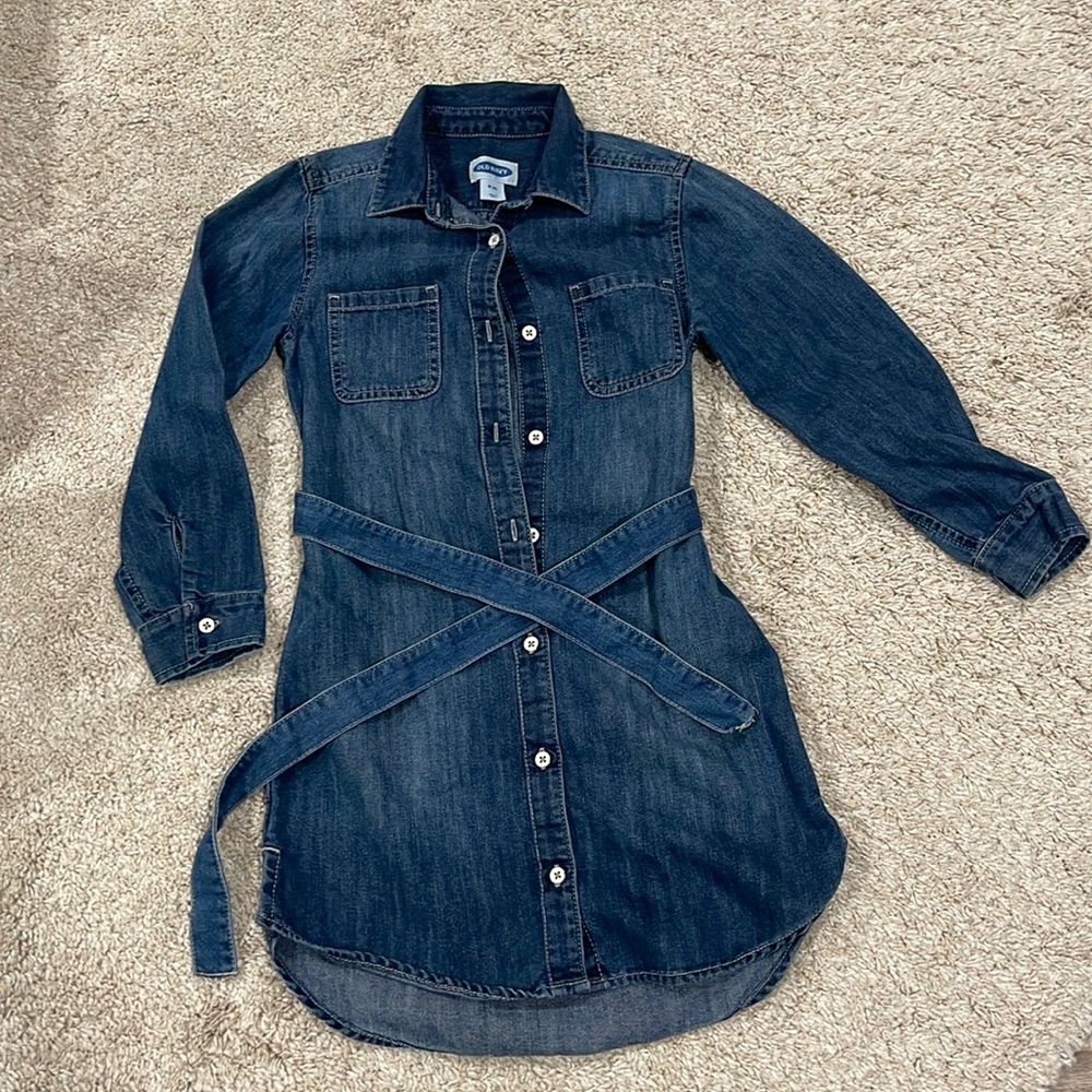 Girls Old Navy Denim Dress